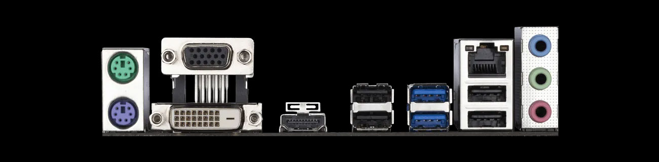 Gigabyte H410M S2H V2 - Złącza