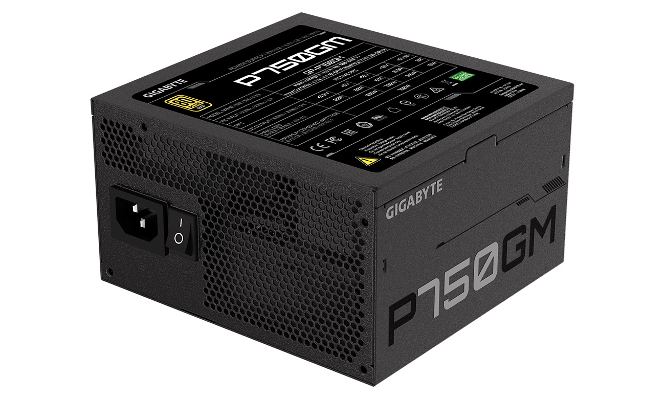 Zasilacz Gigabyte P750GM 750W 80 Plus Gold