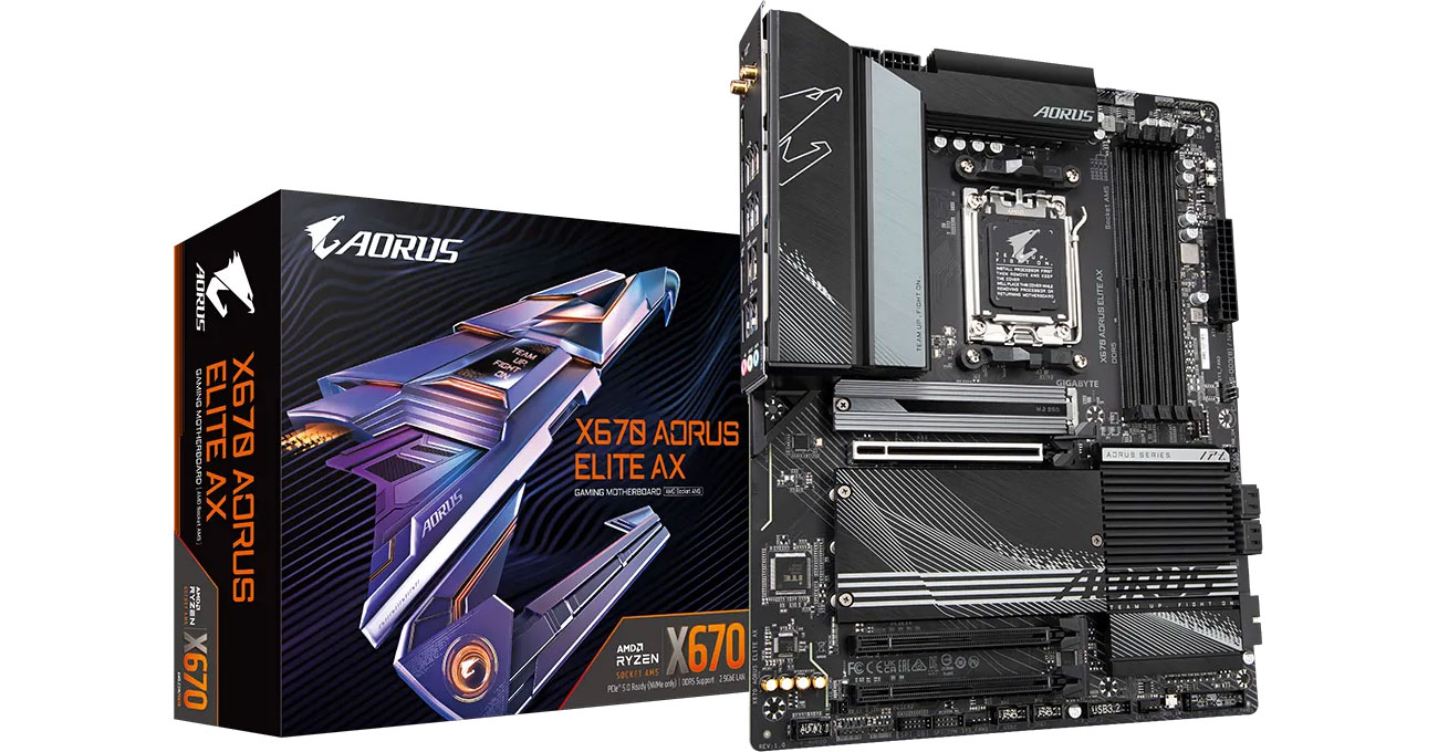 Gigabyte X670 AORUS ELITE AX Płyta główna box