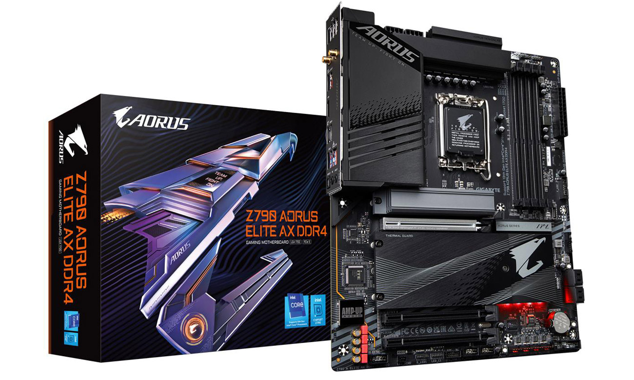 Gigabyte Z790 AORUS ELITE AX Motherboard Box
