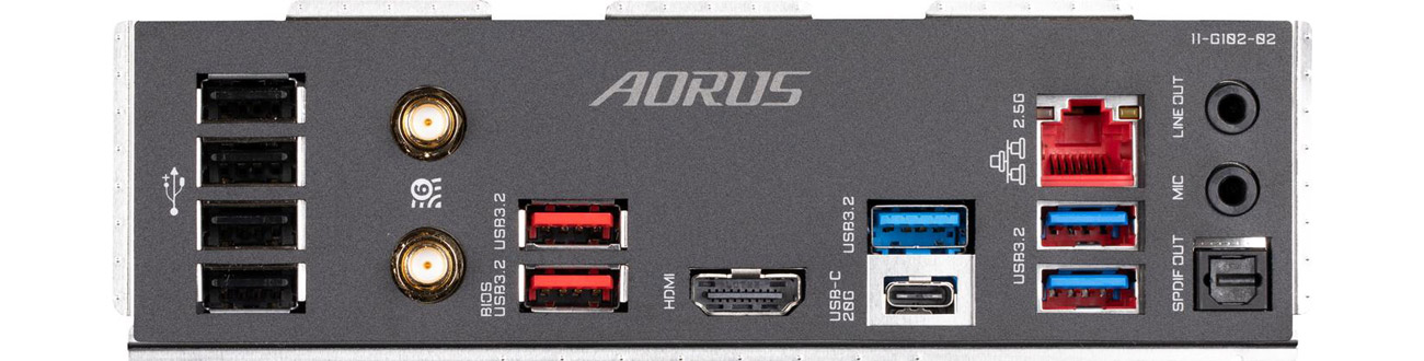 Gigabyte Z790 AORUS ELITE AX Ports