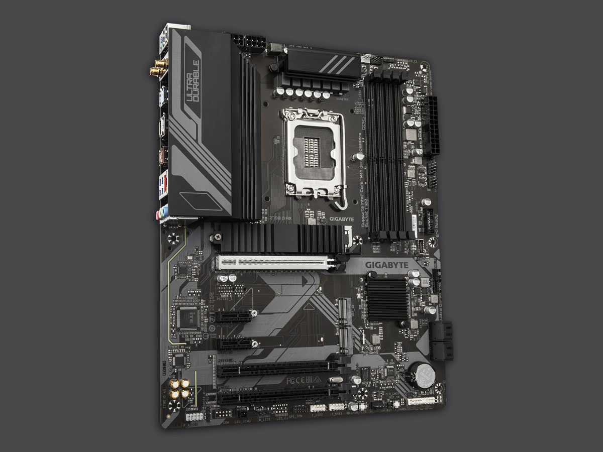 Gigabyte Z790 D AX chłodzenie