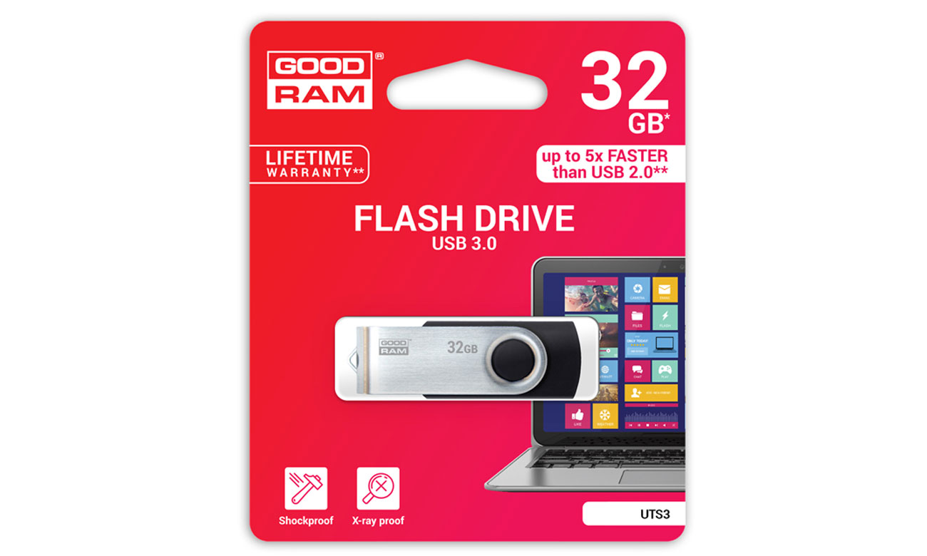 GOODRAM 32GB Twister durchdachtes Design