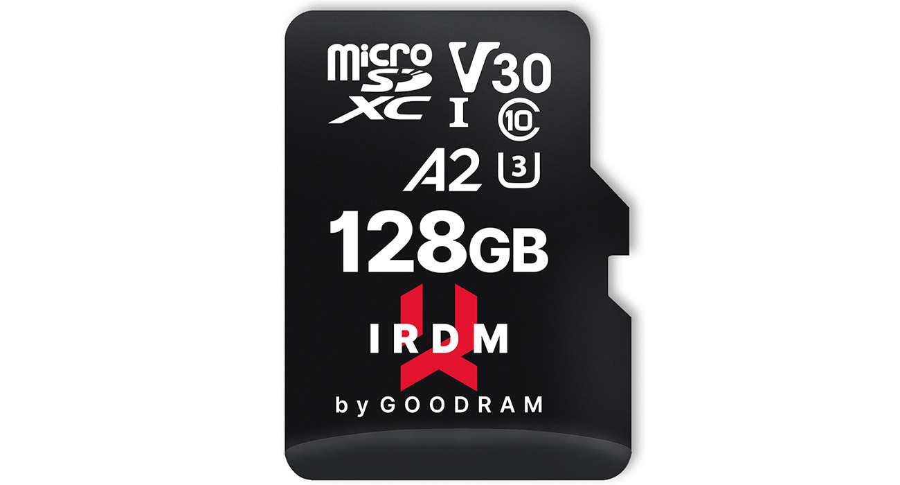 GOODRAM 128GB microSDXC IRDM 170MB/s UHS-I U3 V30 A2 Speicherkarte