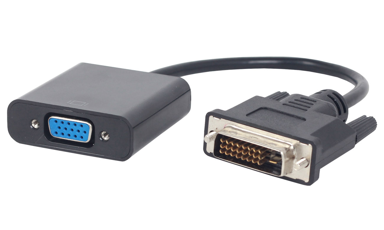 Przejściówka Gembird Adapter DVI-D do VGA D-SUB A-DVID-VGAF-01