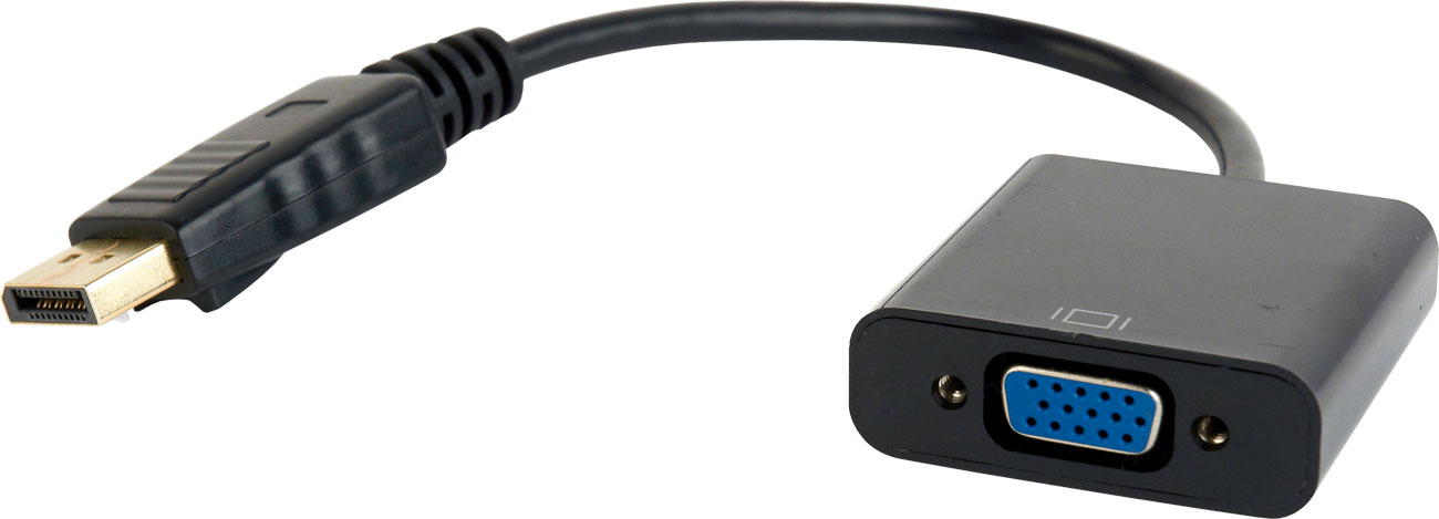 Przejściówka Gembird DisplayPort - VGA AB-DPM-VGAF-02