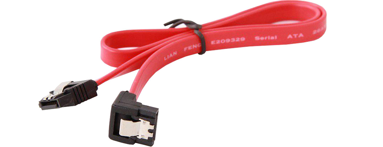 Gembird SATA/SATA-Kabel (SATA III, bis zu 6 GB/s) 0,5m Winkel Metall CC-SATAM-DATA90
