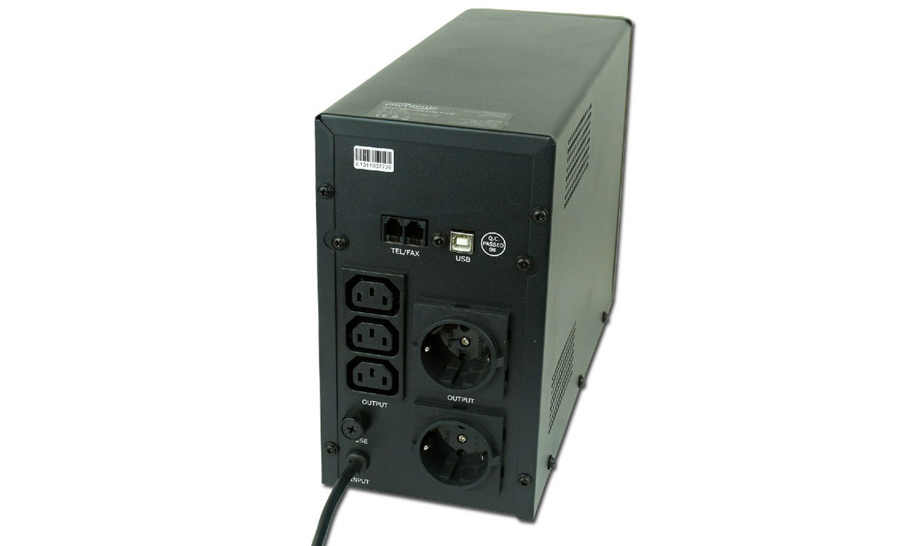 Line-Interactive-Topologie