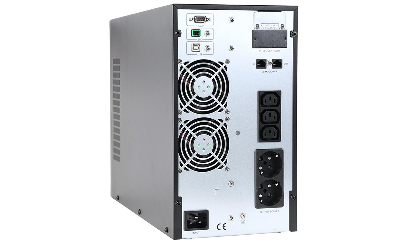 Gembird USV 3000VA Line-in 3x IEC 2x Schuko