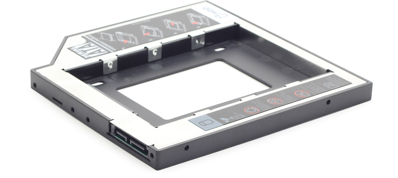 Gembird Adapter HDD Rahmen 5,25'' auf 2,5'' Slim MF-95-01