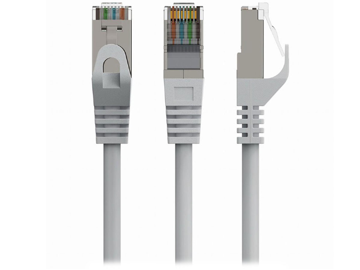 Gembird RJ-45/RJ-45, kat.6A, S/FTP, grau, 2m