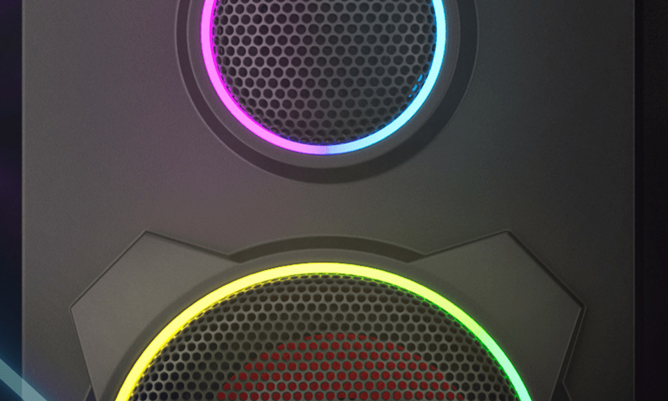 Głośniki Genezis Helium 800BT 60W 2.1 ARGB czarne