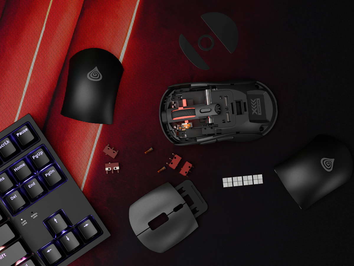 Genesis ZIRCON XIII Custom Wireless modulare Konstruktion