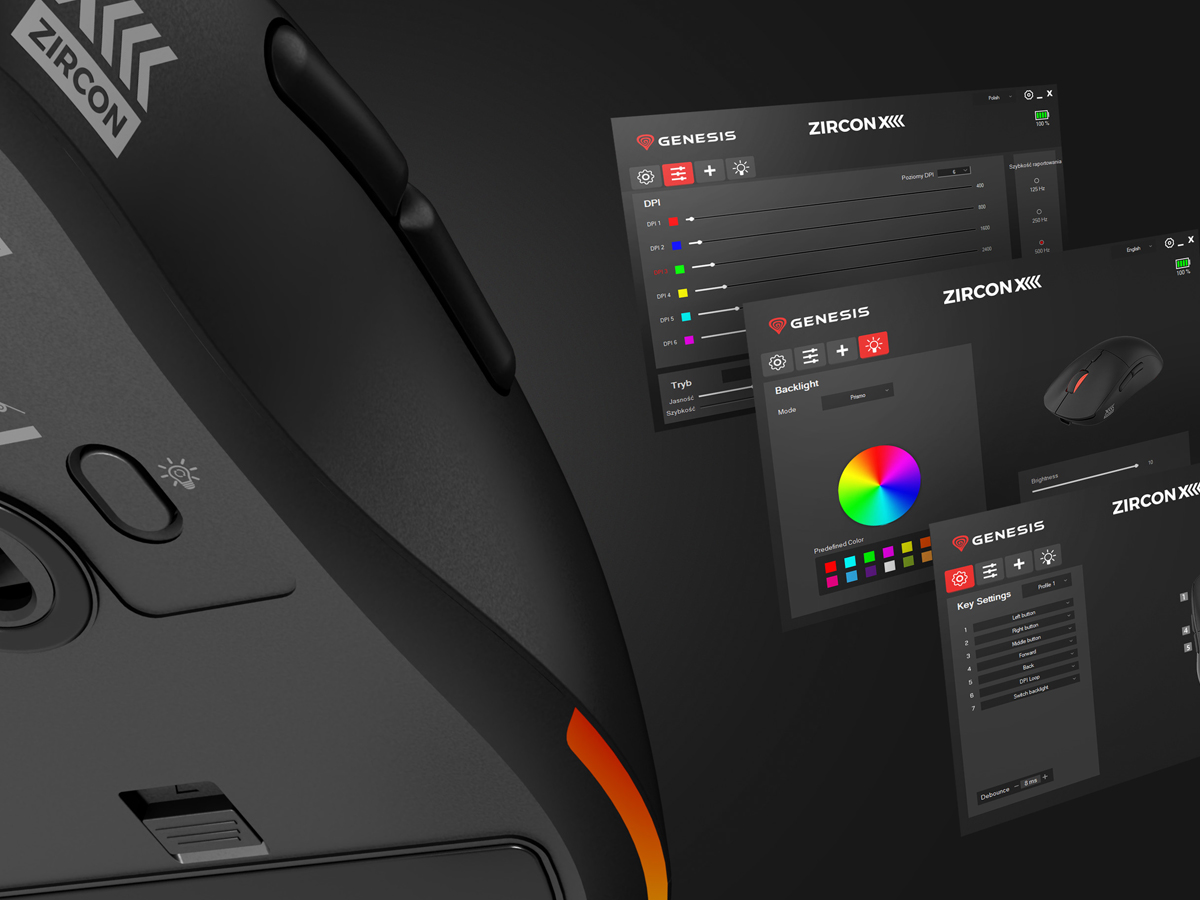 Genesis ZIRCON XIII Custom Wireless Software