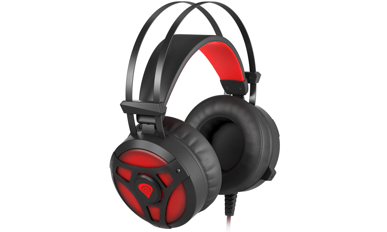 Genesis Neon 360 rote Kopfhörer