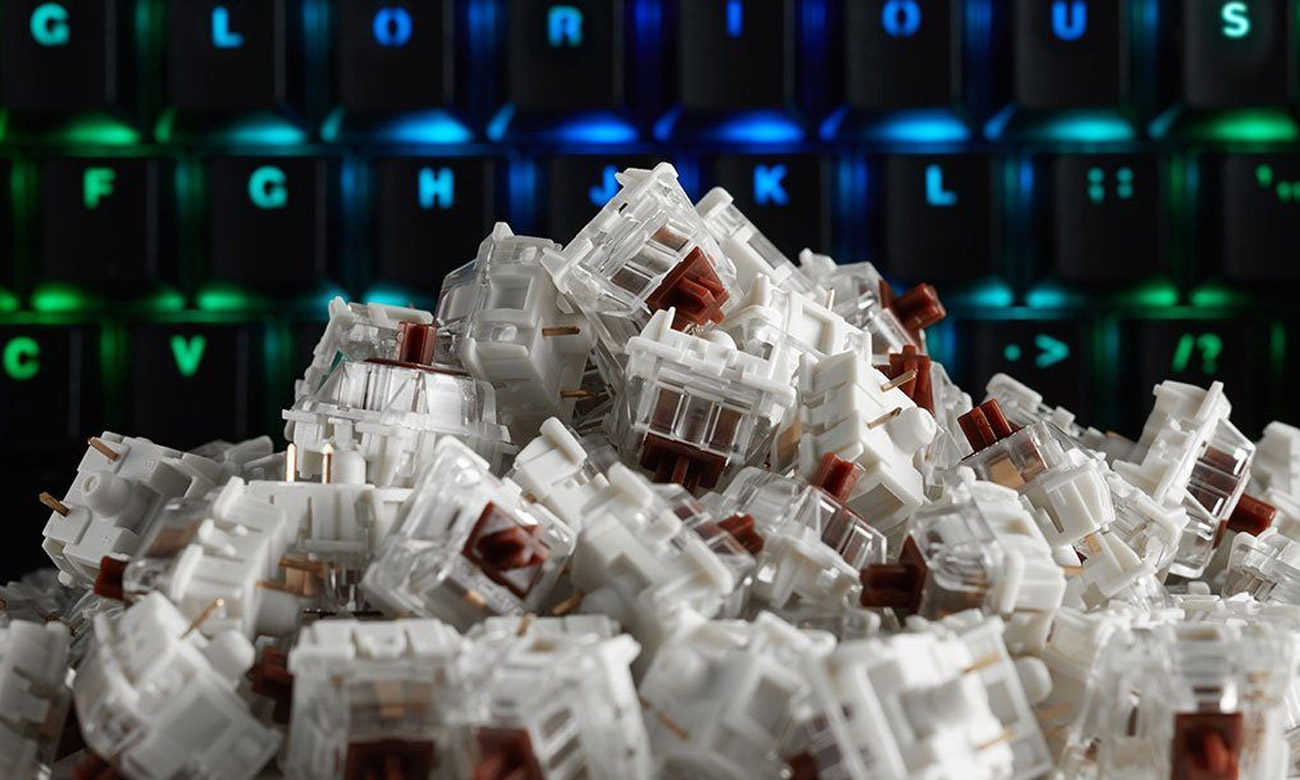 Glorious PC Gaming Race Gateron Brown Mechanische Schalter