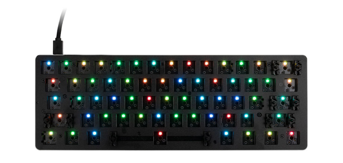 Gaming-Tastatur Glorious PC Gaming Race GMMK Compact - Barebone ISO-Layout