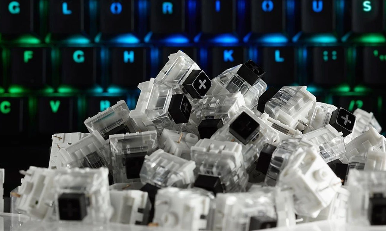 Mechanische Schalter Glorious PC Gaming Race Kailh Box Black