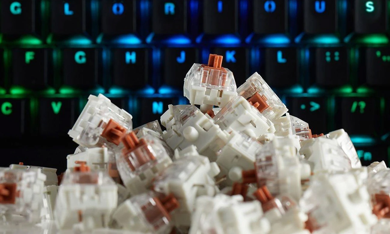 Mechanische Schalter Glorious PC Gaming Race Kailh Speed Bronze