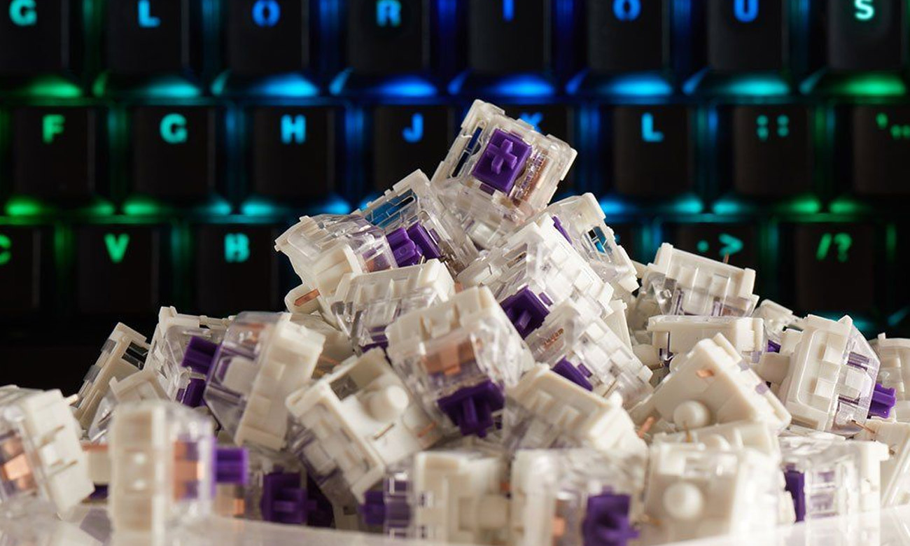 Mechanische Schalter Glorious PC Gaming Race Kailh Pro Purple