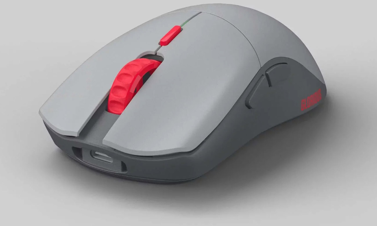 Myszka Glorious PC Gaming Race Series One Pro Wireless Centauri - Widok od przodu pod kątem