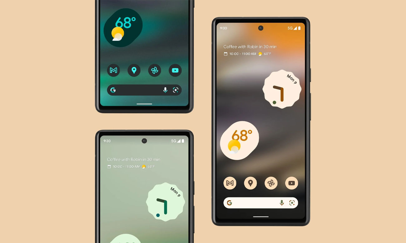 Google Pixel 6a ekran