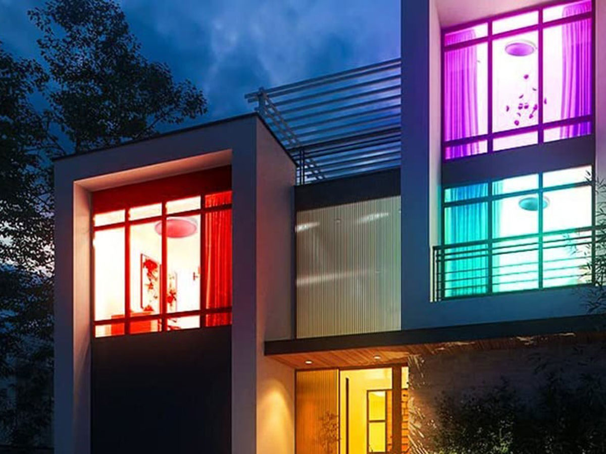 Intelligente Deckenleuchte 32 cm Wi-Fi/Bluetooth Gosund LB11 - Lifestyle-Grafik