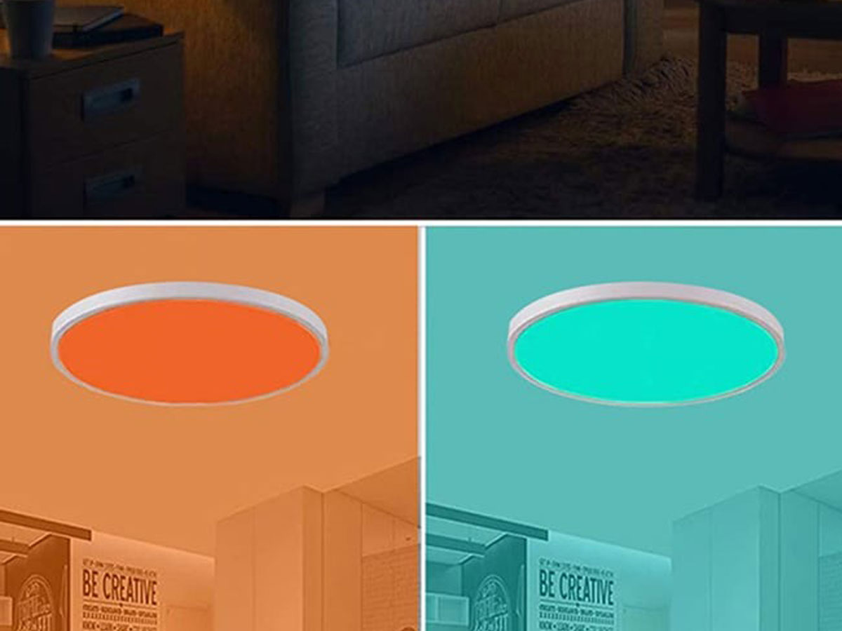 Intelligente Deckenleuchte Wi-Fi/Bluetooth Gosund LB12 - Lifestyle-Grafik