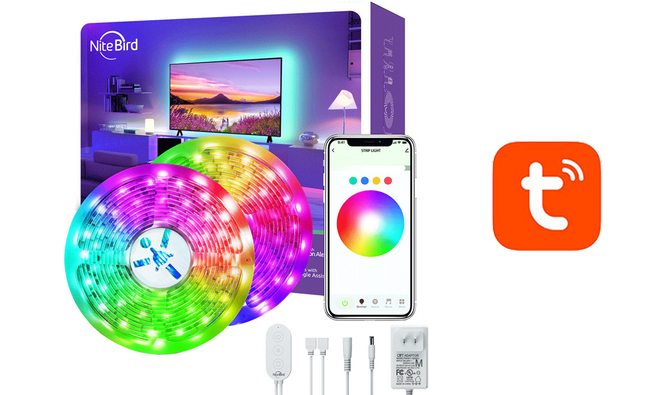 Intelligentes LED-Band Gosund SL3 (2x5m) - Gesamtansicht mit Verpackung