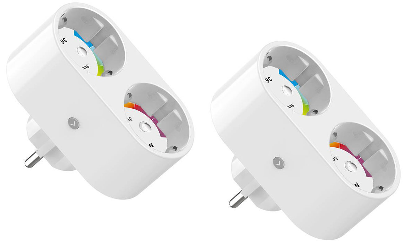 Doppelte intelligente Steckdose Gosund SP211 mit WiFi-Funktion (2 Stk.)