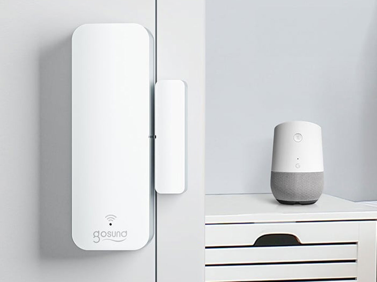 Intelligenter Tür- und Fensterkontakt Gosund ST18 - Lifestyle-Grafik