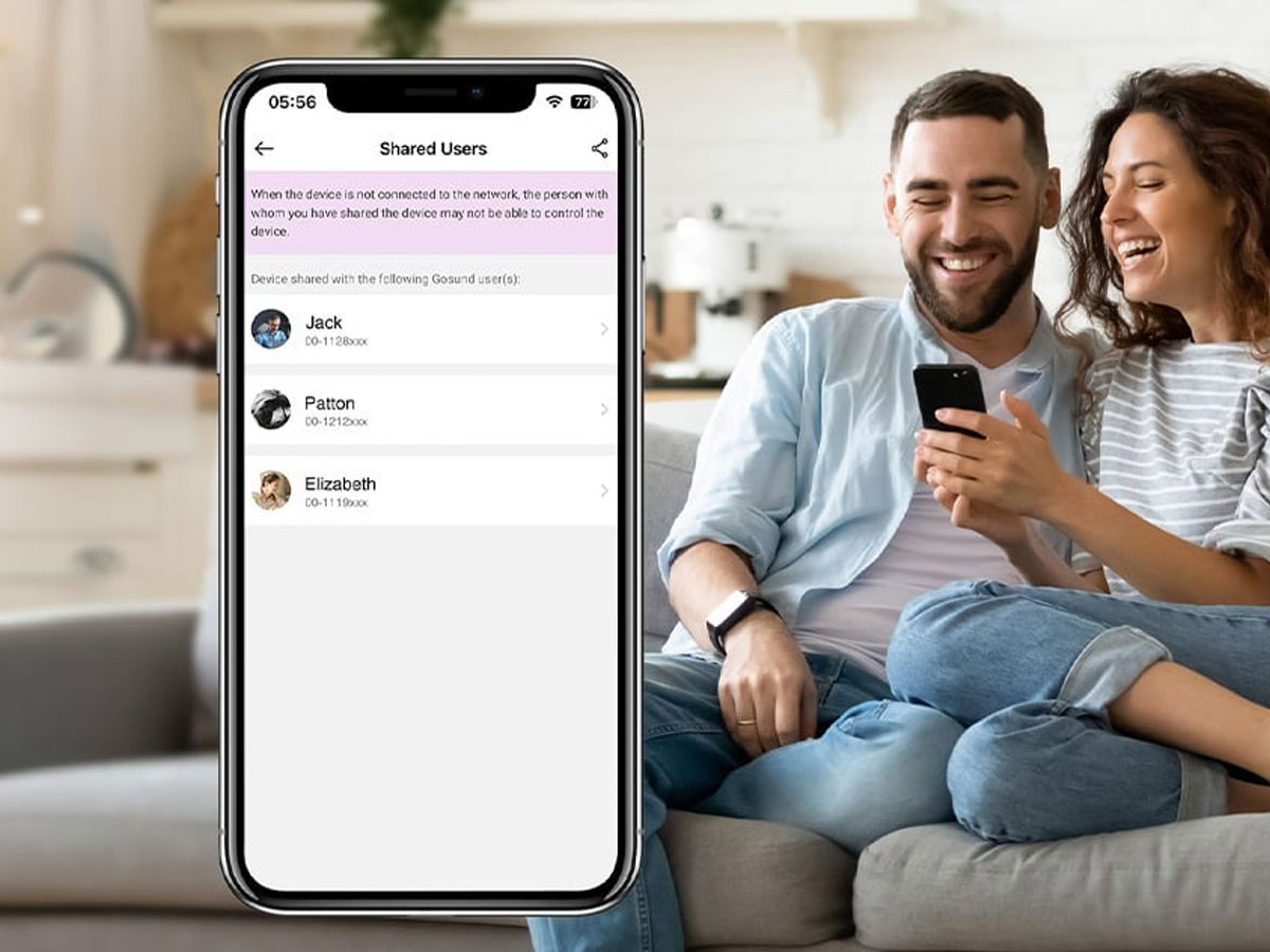 Intelligenter Tür- und Fensterkontakt Gosund ST18 - Lifestyle-Grafik