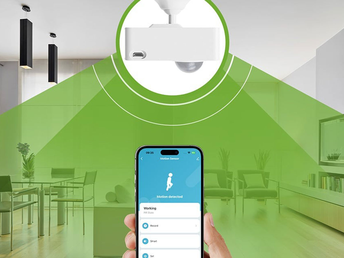 Intelligenter Bewegungsmelder Wi-Fi Gosund ST20 Zigbee – einfache Installation