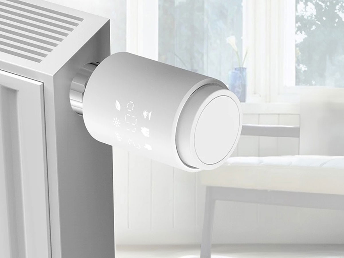 Intelligenter Bluetooth-Thermostatkopf Gosund STR1 – Lifestyle-Grafik