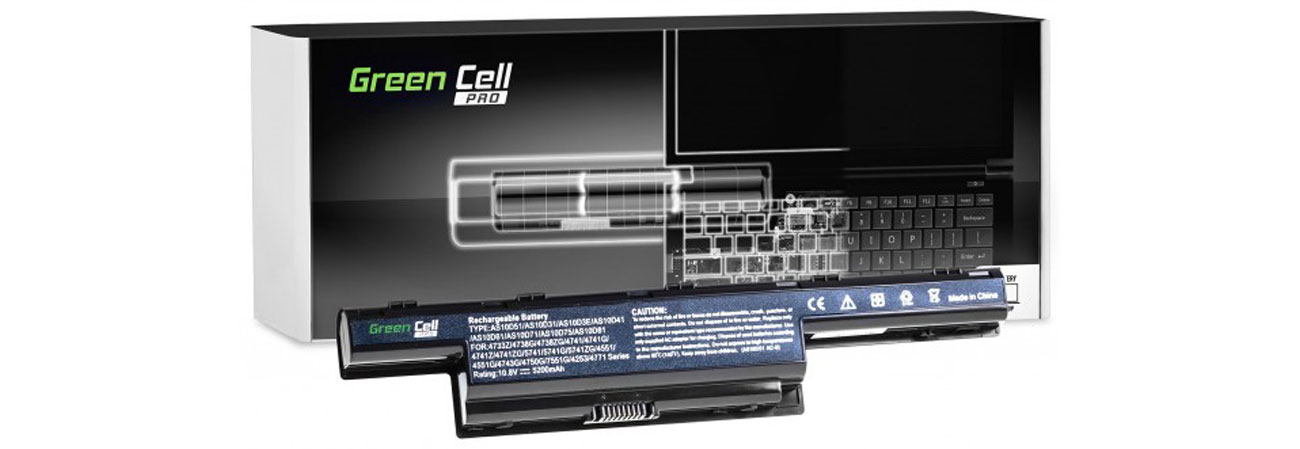 Batterie für Laptop Green Cell Pro AC06PRO