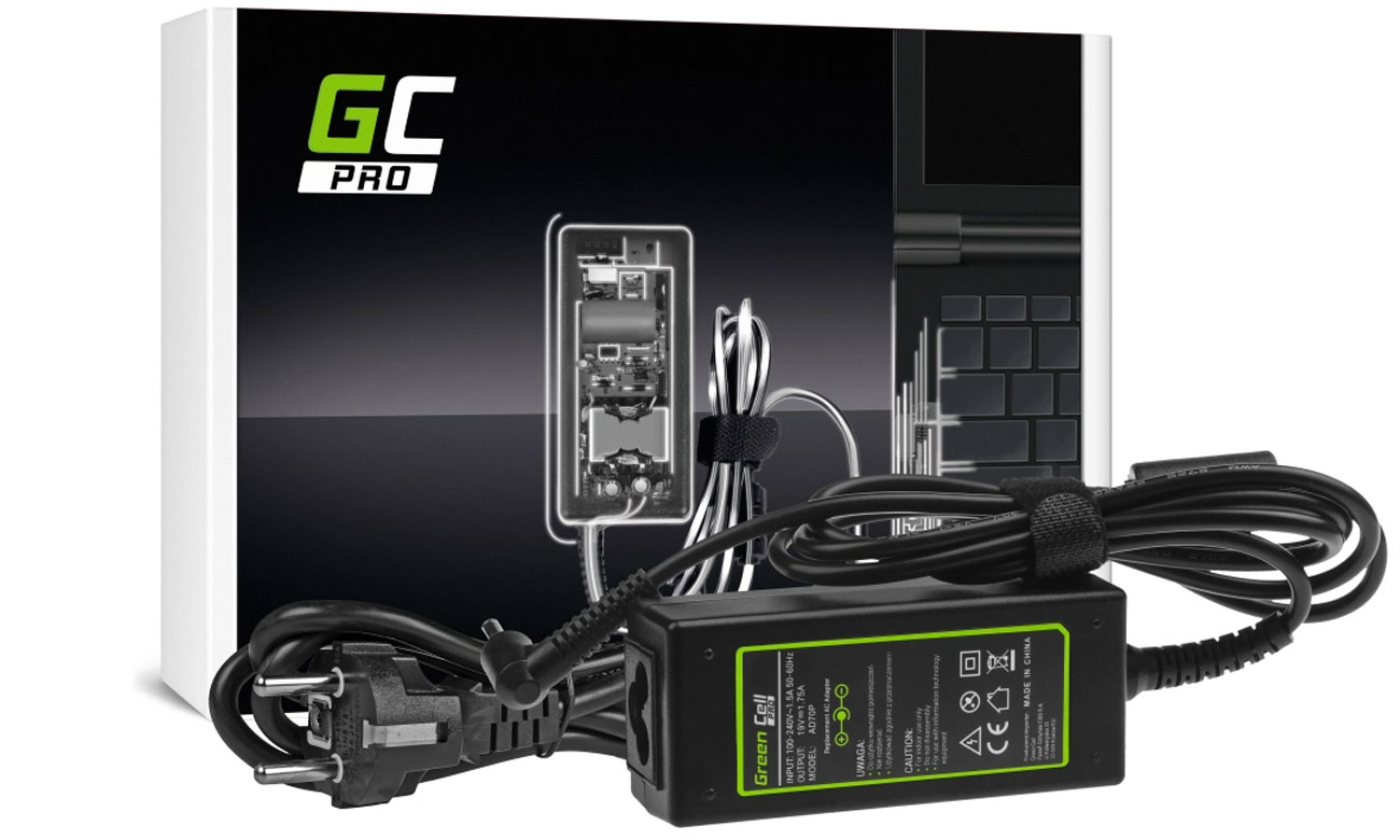 Green Cell Netzteil für Asus 33W (4,0 x 1,35mm)