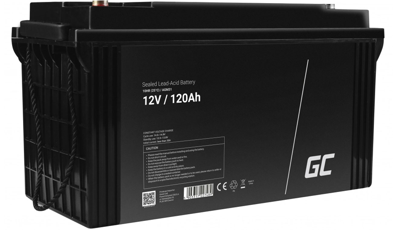 Green Cell AGM Akku 12V