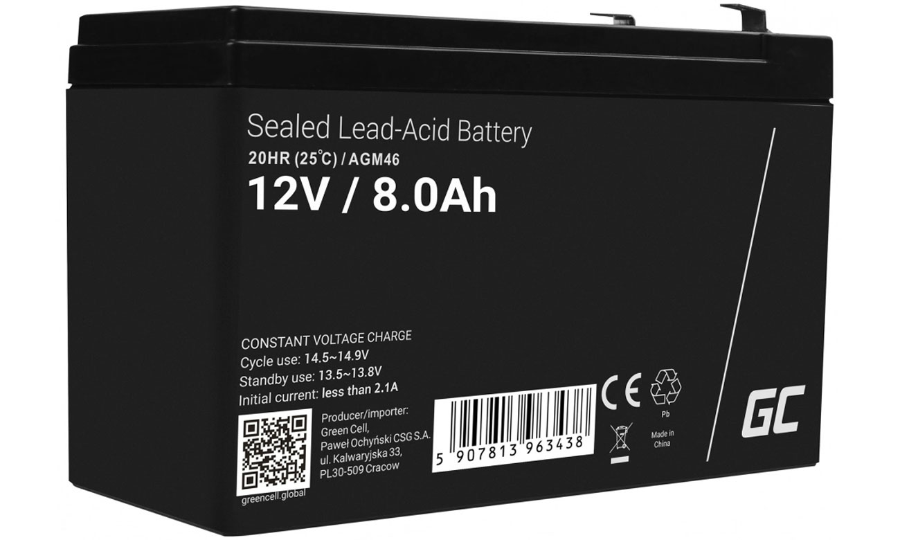 Akku Green Cell AGM 12V