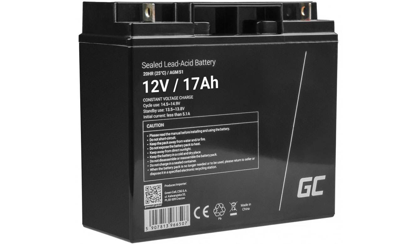 Akku Green Cell AGM 12V