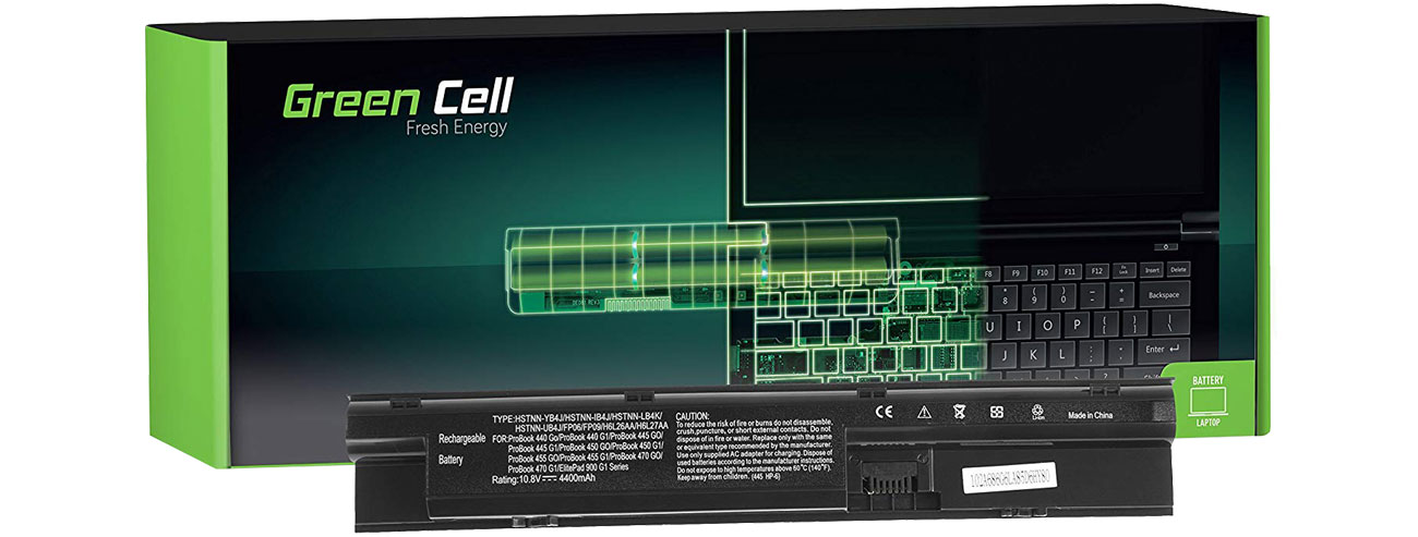 Green Cell Batterie für HP ProBook (4400 mAh, 10.8V, 11.1V) HP77