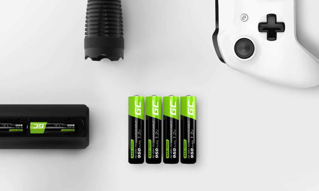 Green Cell Akkus 4x AAA HR03 950mAh GR03