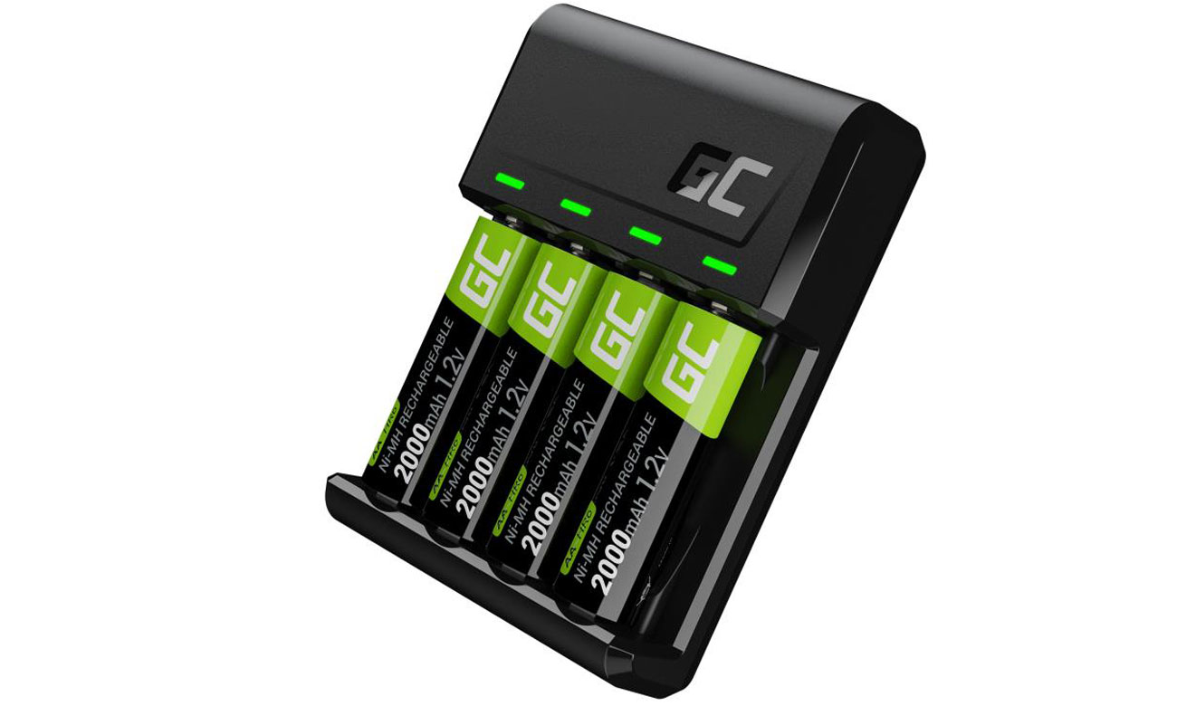 Ladegerät für Akkus Green Cell VitalCharger