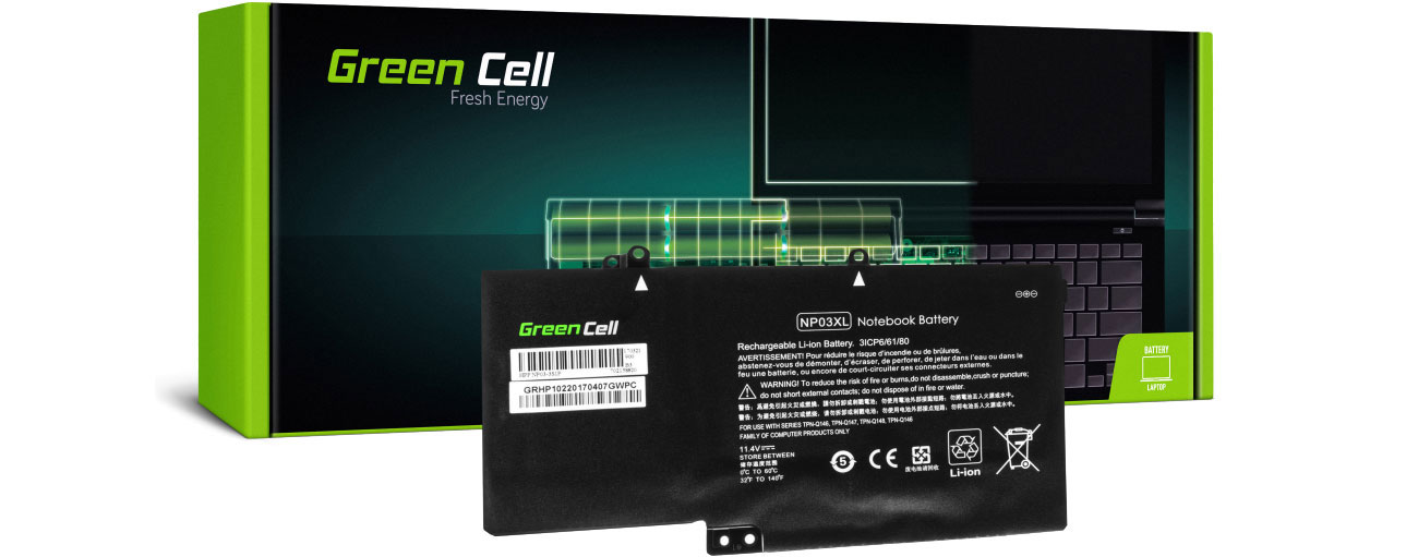 Green Cell NP03XL für HP