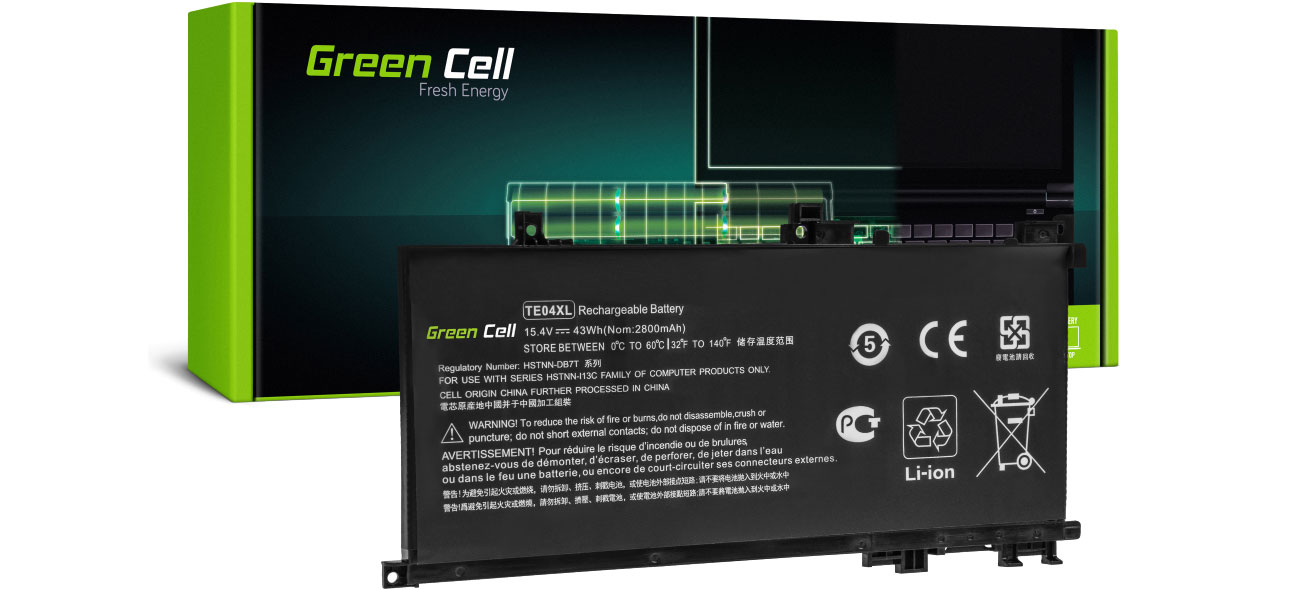 Green Cell TE04XL für HP