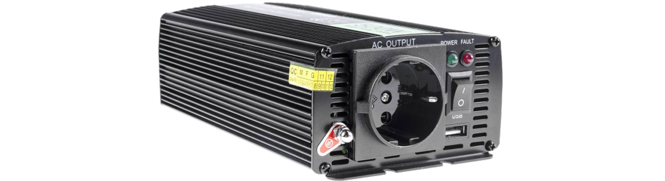 Green Cell Spannungswandler 12V auf 230V 500W/1000W INV03DE