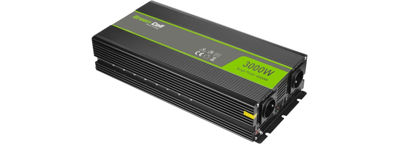 Green Cell Spannungswandler 12V auf 230V 3000W/6000W INV12