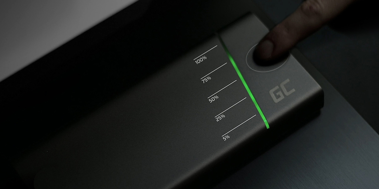 Zwei Berührungen und alles ist klar