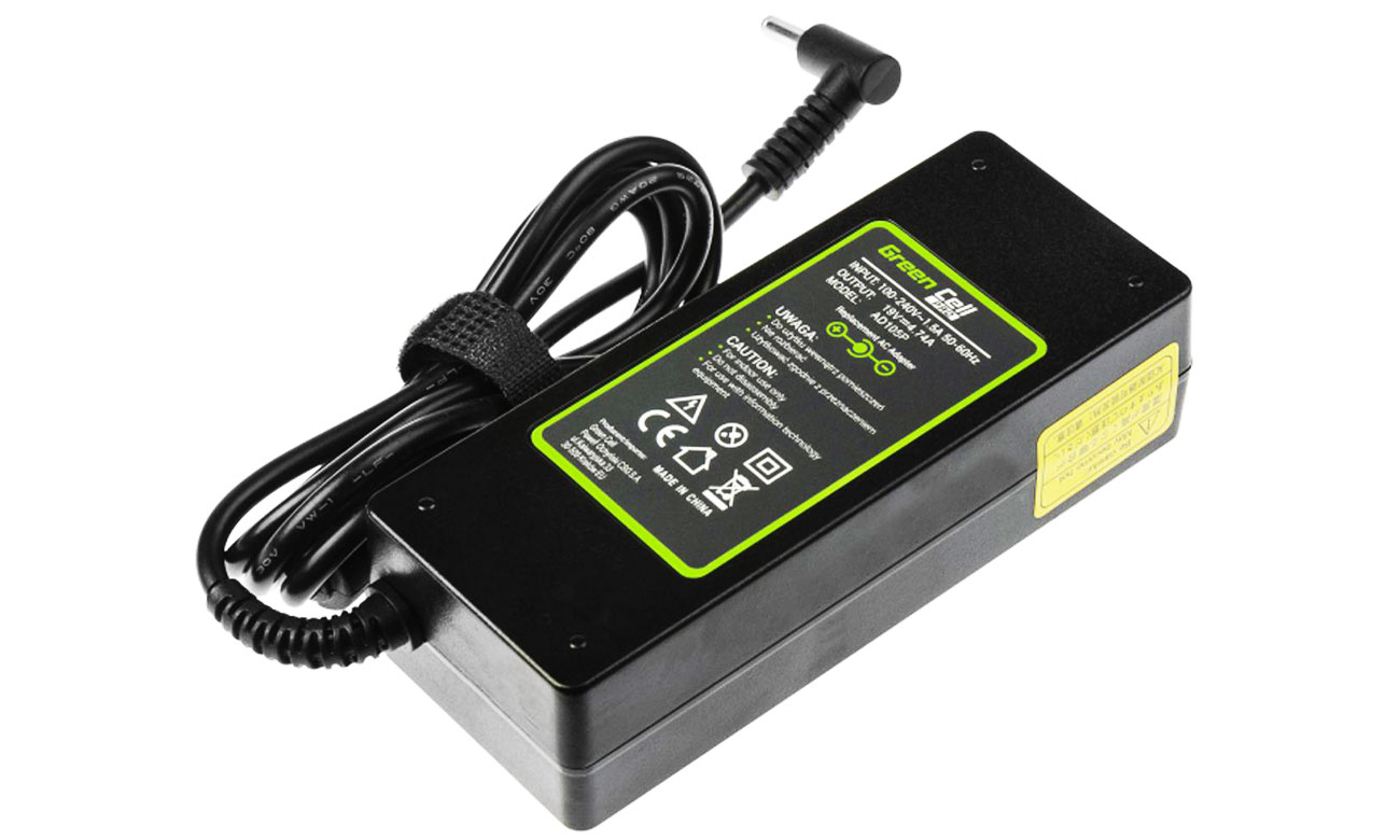 Netzteil Green Cell für Asus 90W (4,74A, 4,5-3,0mm)