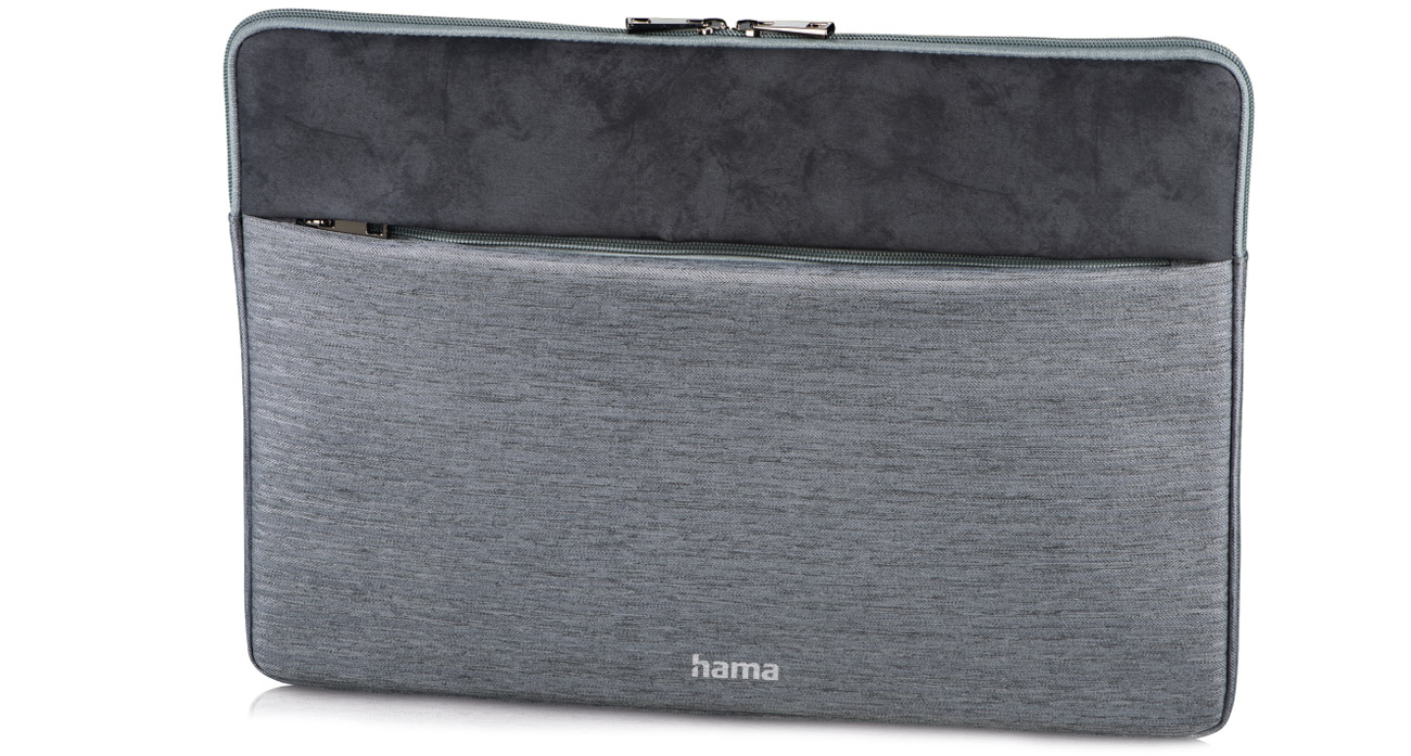 Laptophülle Hama Tayrona 15,6 hellgrau