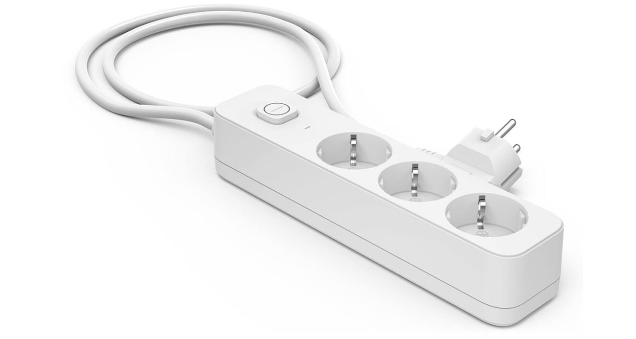 Hama Überspannungsschutz-Steckdosenleiste 3x SCHUKO 1,4 m 3680 W/6000 A